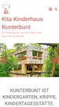 Mobile Screenshot of kinderhaus-kunterbunt.org